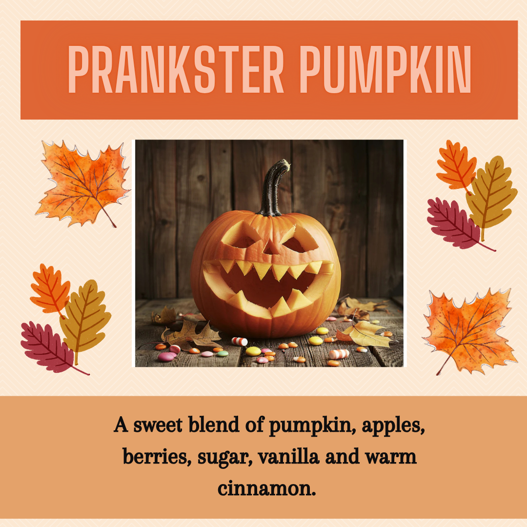 Large Triple Pumpkin Wax Melt (1 in pack)