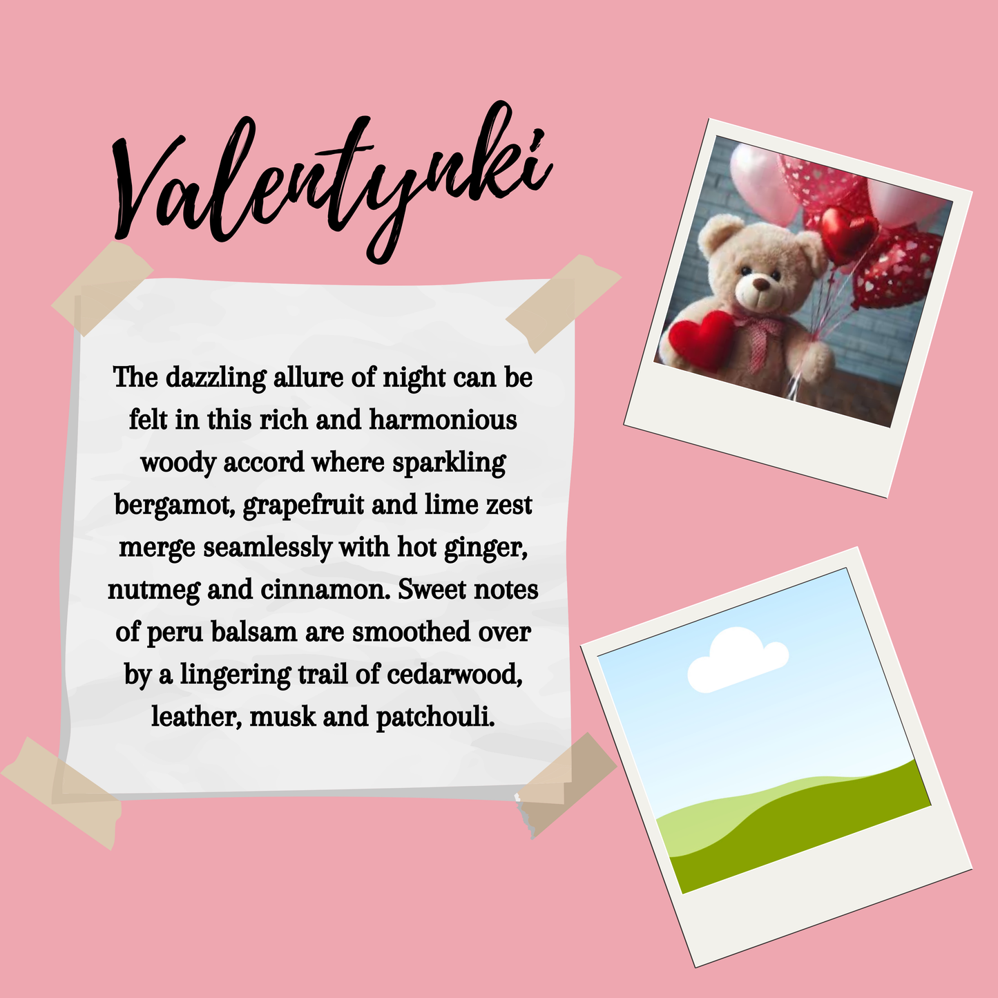 Valentines Hanging Car Freshener