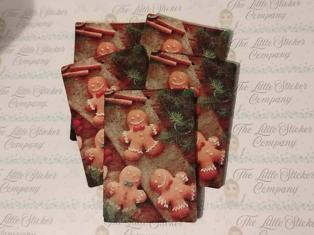 Christmas Design Hanging Card Car Freshener ~ Sol Collection (SDJ)