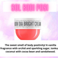 CBD Infused Foaming Bath Salts ~ Sweet & Fruity Scents