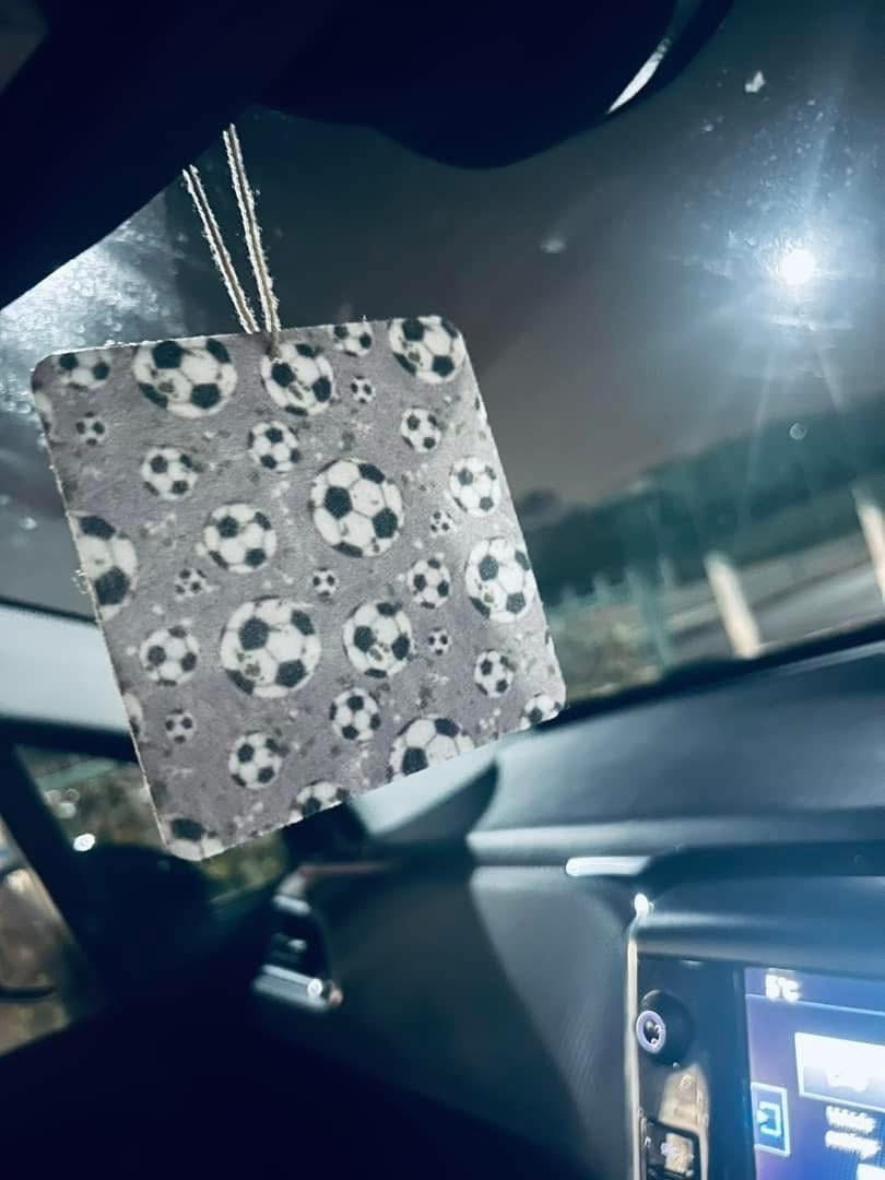 Balls Hanging Card Car Freshener  ~ Perfume & Aftershave