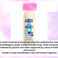 CBD Infused Foaming Bath Salts ~ Sweet & Fruity Scents