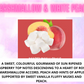 CBD Infused Foaming Bath Salts ~ Sweet & Fruity Scents