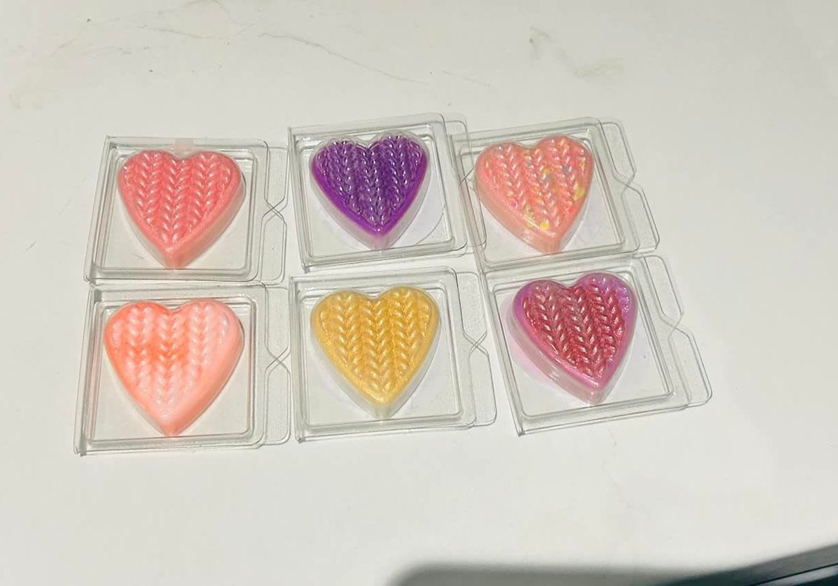 Wax Hearts ~ Laundry & Fresh Scents