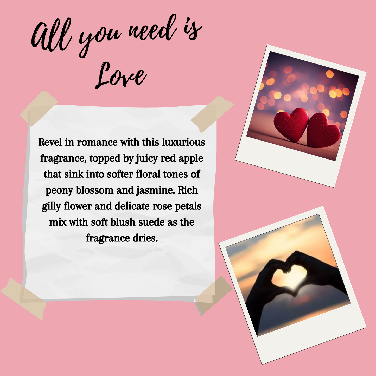 Valentines Hanging Car Freshener
