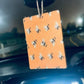 Balls Hanging Card Car Freshener  ~ Sol Collection (SDJ)