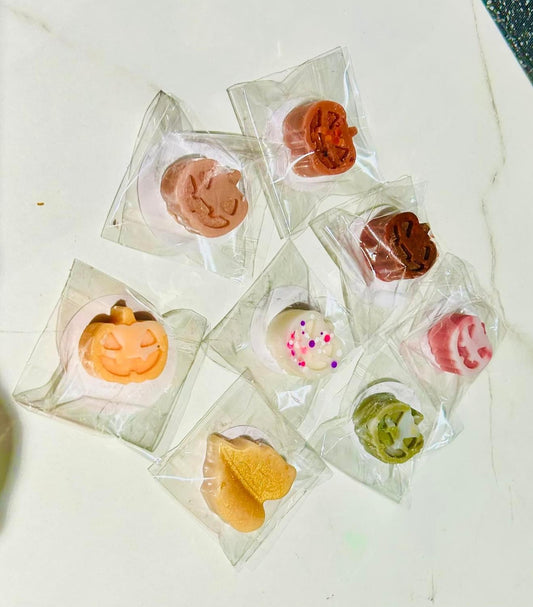 Halloween Autumn 9 piece wax sample pack