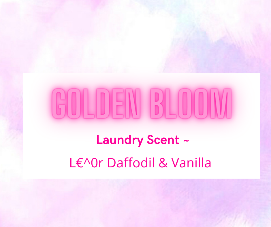Wax - XL 3D Flower Bar - Laundry & Fresh Scents